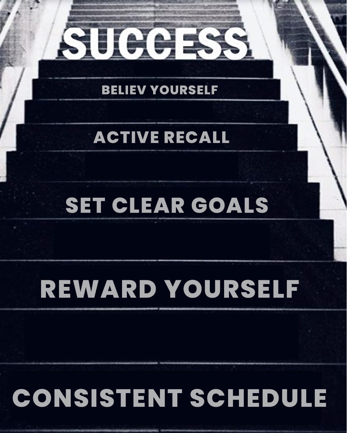 Student celebrating academic success with raised arms and a bright smile